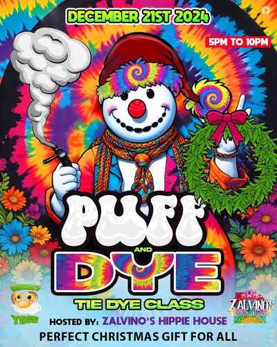 Scambl'd Yegs Presents: Puff & Dye poster