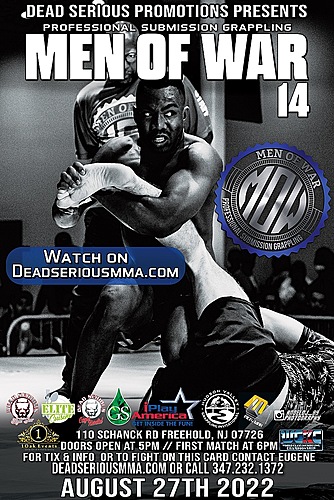 Dead Serious MMA Promotions Presents:Men of War 14 poster
